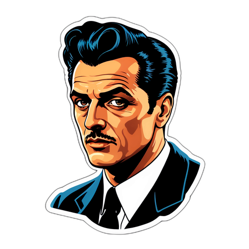 Adesivo in Stile Vintage di Luca Barbareschi