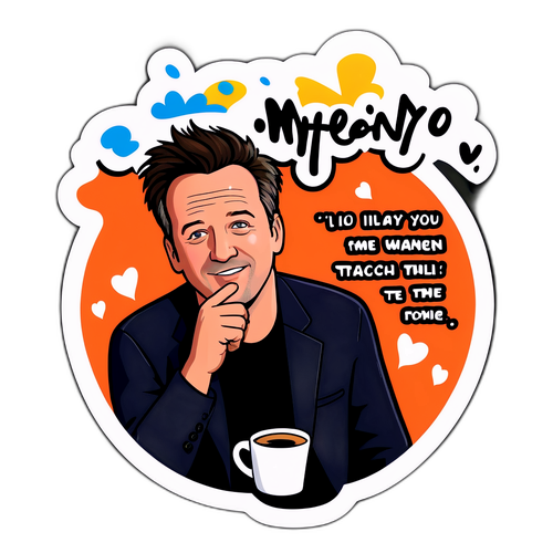 Tribut klistremerke til Matthew Perry