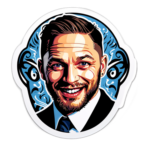 Portrét Toma Hardyho jako umělecké plátno