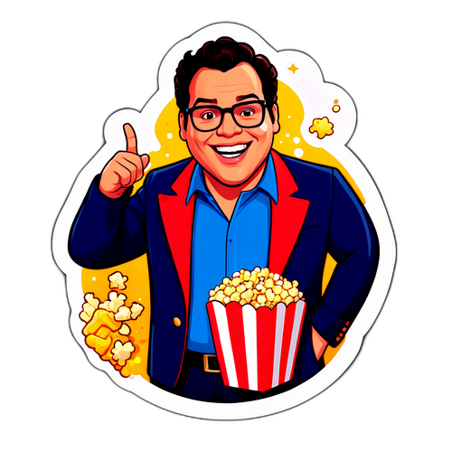 Adesivo Divertente di Josh Gad
