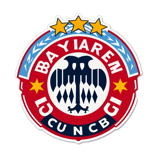 Bayern Münih Taraftar Kulübü Stickerı