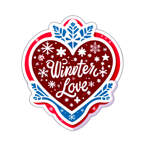 Winter Vol van Liefde