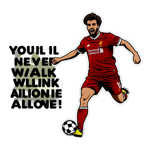 Pasti Gol! Sticker Liverpool FC 'You'll Never Walk Alone' dengan Nota Muzik Jari You!