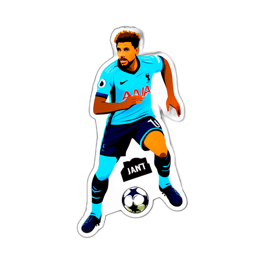 Sticker ng Pagtangkilik sa Tottenham: Key Player