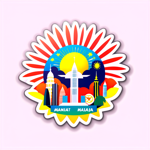 Sticker Semangat Kebebasan Malaysia