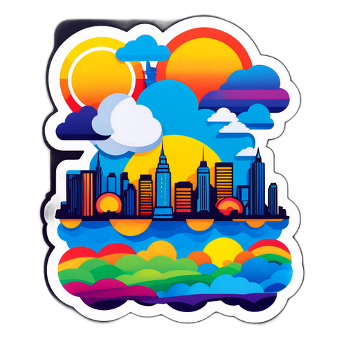 Pemandangan Menarik Bandar Cuaca Hari Ini