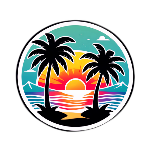 Stickers z motywem Samoa