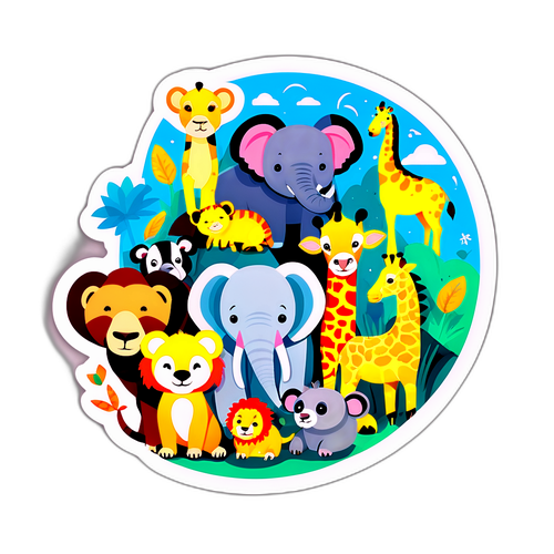 人気動物園の動物たち