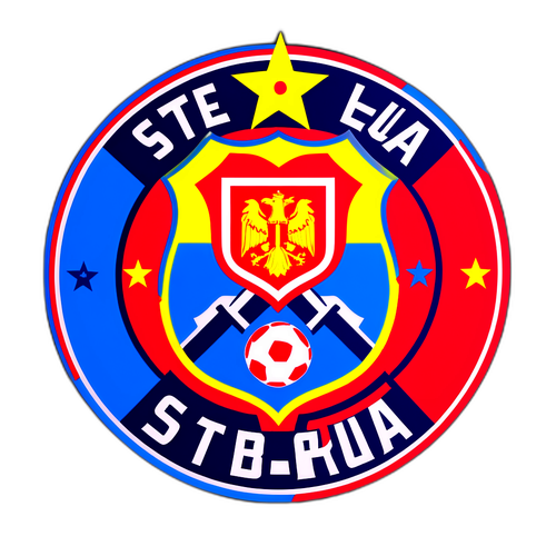 Sticker pentru meciul Steaua