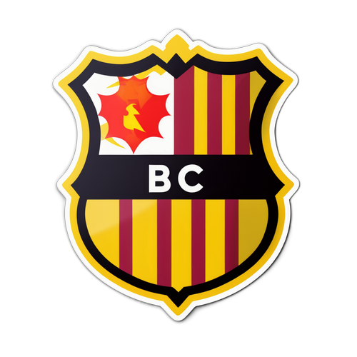 Adhesivo de Barcelona SC