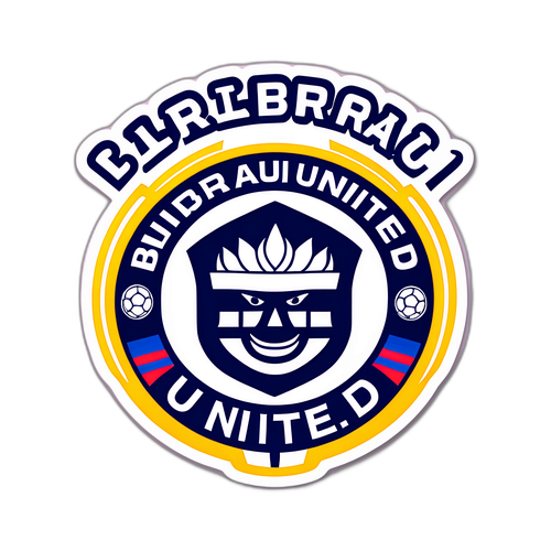 สติกเกอร์สนับสนุนบุรีรัมย์ ยูไนเต็ด