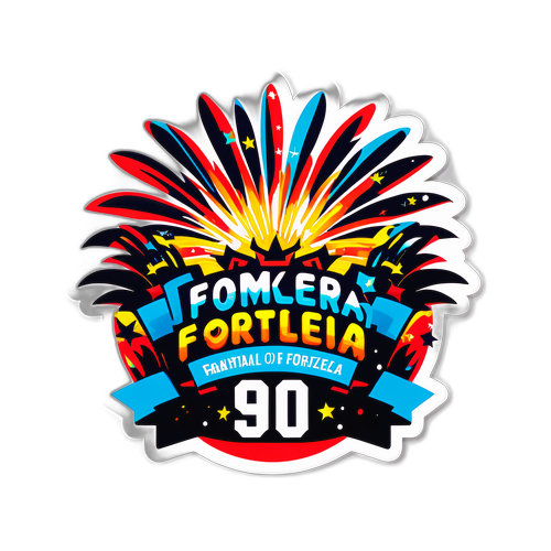 Adesivo animado do próximo jogo do Fortaleza