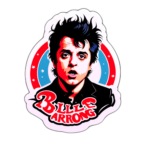 Adesivo di Billie Joe Armstrong: Ribellione e Individualità