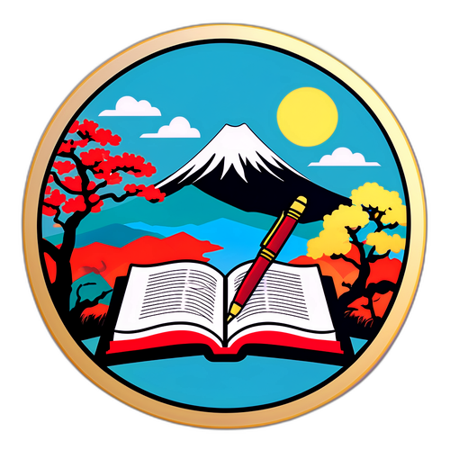 文学の雰囲気を醸し出すデザイン