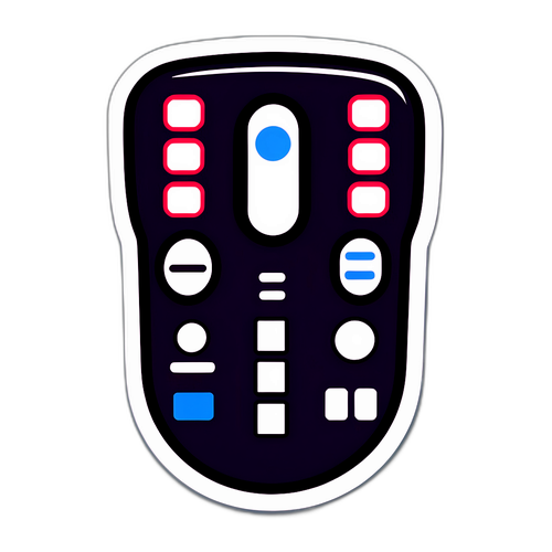 สติกเกอร์ปุ่มรีโมททีวีสำหรับดูฟุตบอล