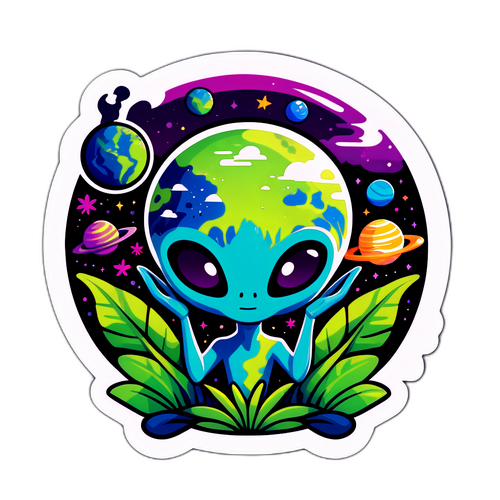 Sticker tematic Avatar 3 cu lumea luxuriantă și flora unică a Pandorei