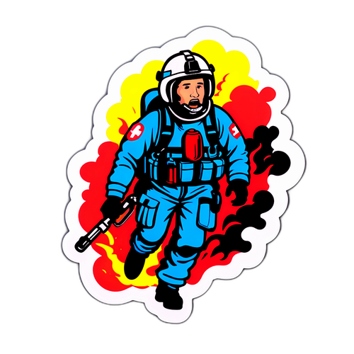 119 구조대원 스티커