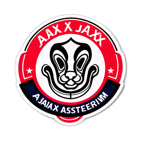 Autocollant dynamique représentant Ajax Amsterdam