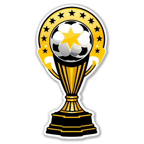 Europa League Trophy Sticker