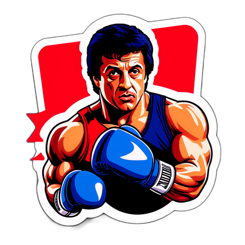Diseño de Sticker de Boxeo y Actuación