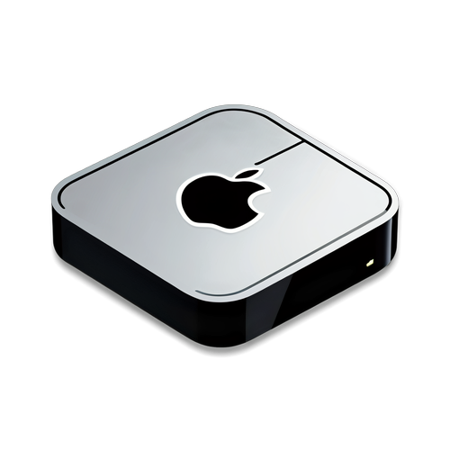 科技美學：Mac mini 的魅力貼紙