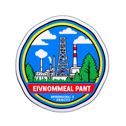 Стикер с Бряском химическим заводом