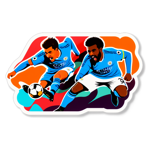 Futbol Maçının Canlı Sticker'ı