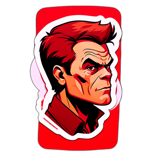 Dexter Silueti Sticker