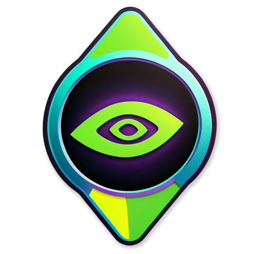 Neon Toekomst: De Nvidia Sticker