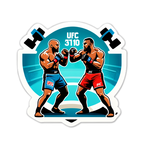 Stiker Gaya UFC 310