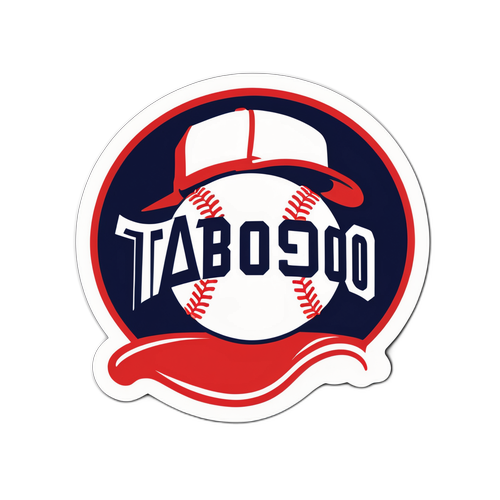 TABOO 棒球主題標誌貼紙