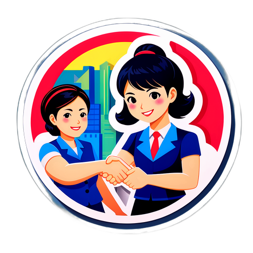 リーダーシップを象徴するビジネスシーンのデザイン