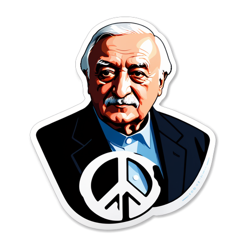 Unveiling Peace: The Serene Representation of Fethullah Gülen That Will Inspire Dialogue!