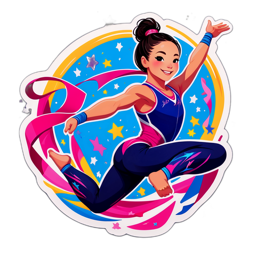 Grace in Motion: Suni Lee in Action