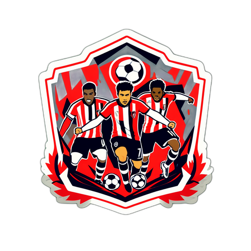 Desain Stiker Pertandingan Epic Atlético Paranaense vs São Paulo
