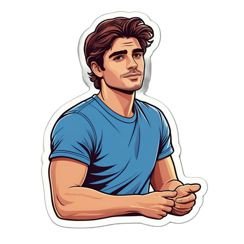 Jacob Elordi i en afslappet stil