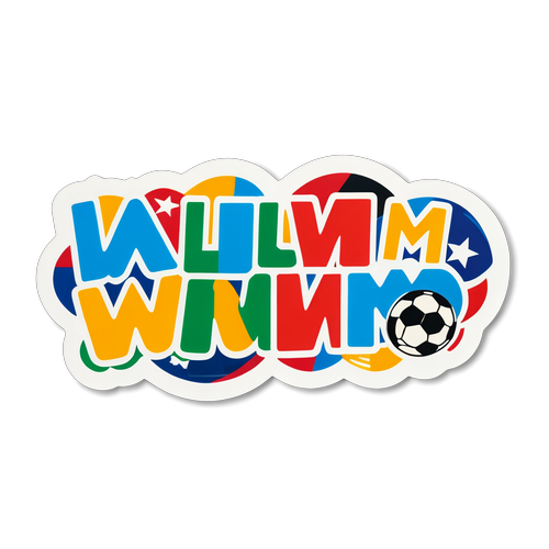 Sticker mit der Aufschrift 'Klub WM'