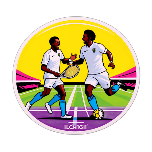 Wachezaji wa Wimbledon Katika Hatua