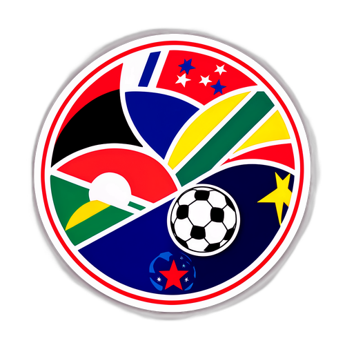 Sticker ya Ushindani kati ya Ufaransa na Afrika Kusini