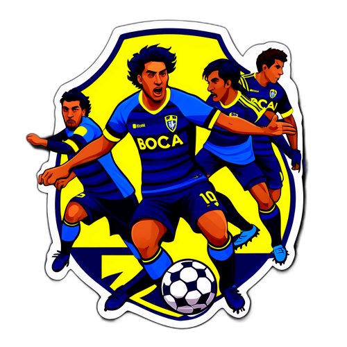 Stiker Bertema Sepak Bola: Boca Juniors dan Tigre