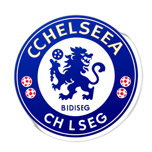 Sticker Chelsea FC Keren