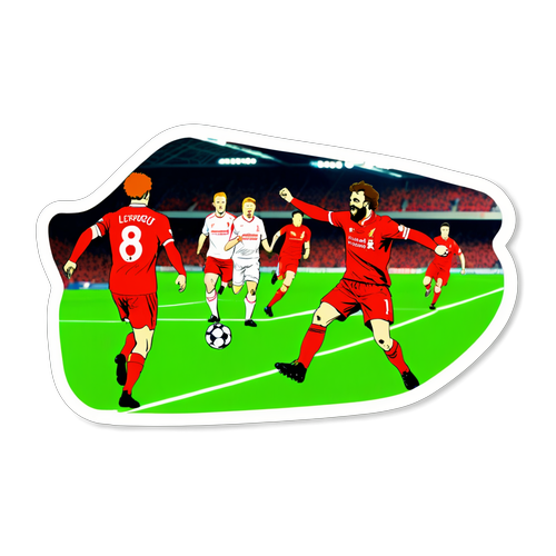 Intensiivinen Jalkapallo-ottelu: Liverpool vs. Leverkusen