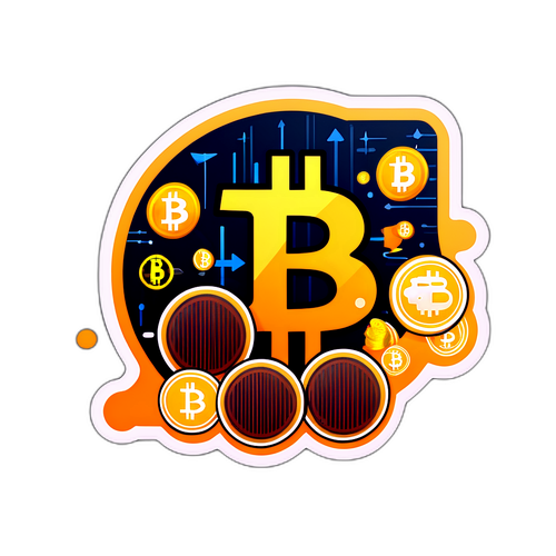 비트코인 차트 및 투자 아이디어 스티커