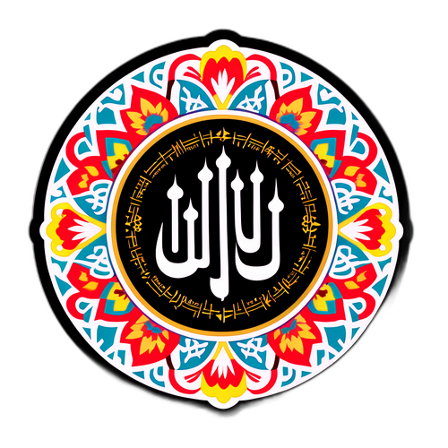 Stiker Dekoratif Waktu Salat Bandung