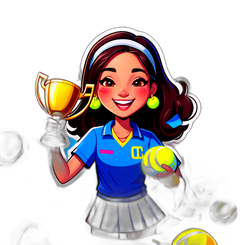 Priscilla Hon w radosnym zwycięstwie