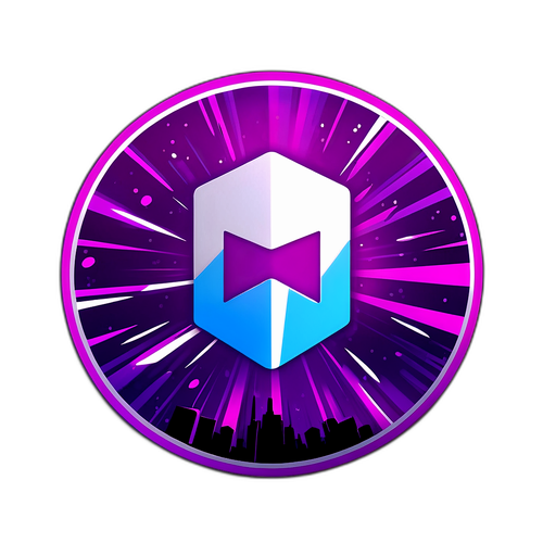Autocollant avec le logo d'Epic Games