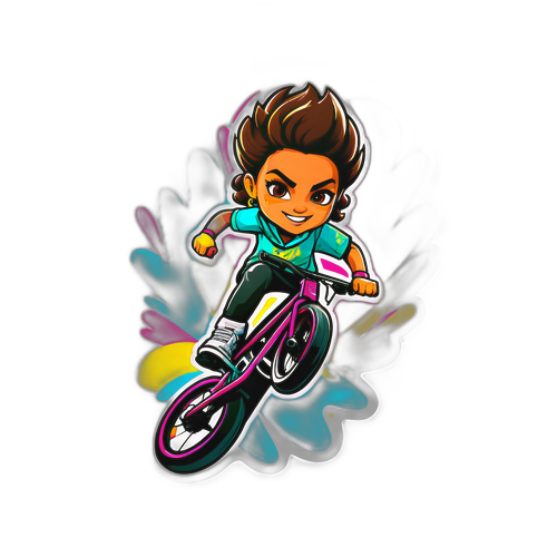 Akční samolepka s Biankou Cristovao