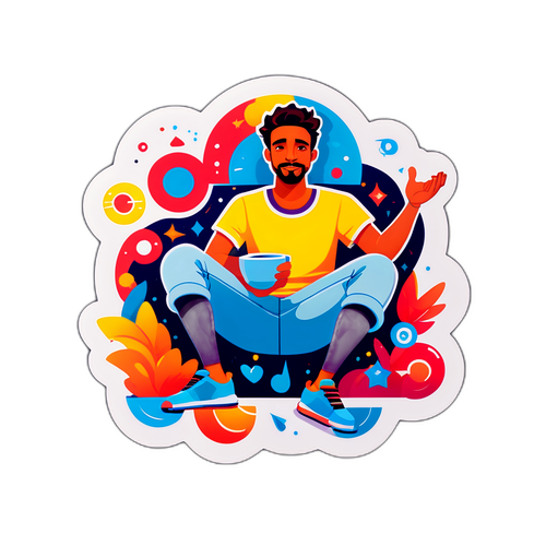 Illustrato Asencio in posa rilassata