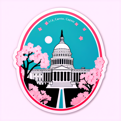 Cherry Blossom Charm: Celebrating the Landmarks of Washington DC