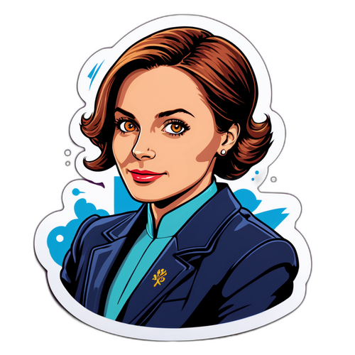 Erika Stárková v uměleckém stylu